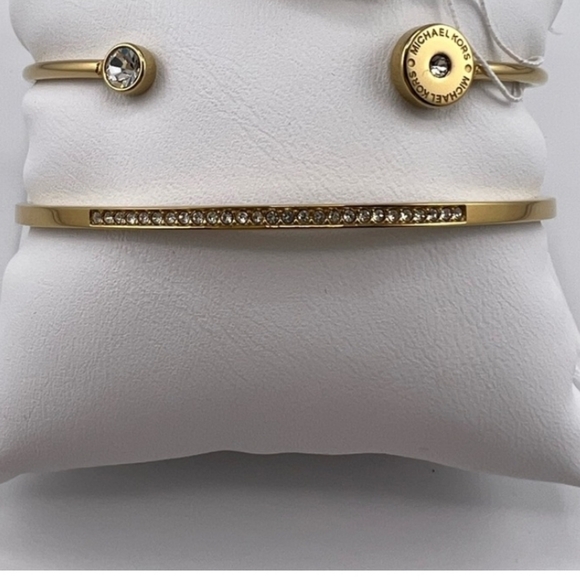 Michael Kors Jewelry - Michael Kors Double Pave Crystal Bracelets